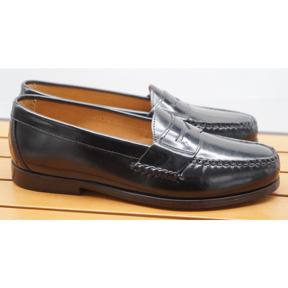 Johnston & Murphy Hayes Penny Loafer Black Brush-Off Leather Premium Men\'s 8M main image 11